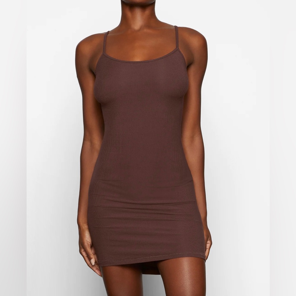 SKIMS SOFT LOUNGE SLIP DRESS